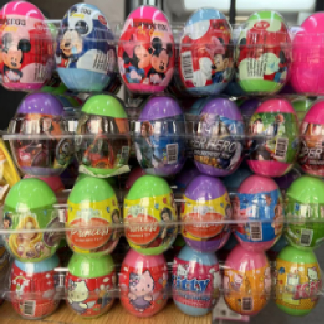 PVC box egg