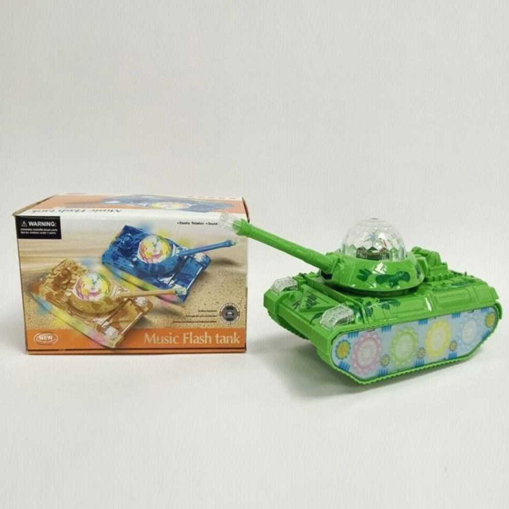 3D music, lighting, universal tank